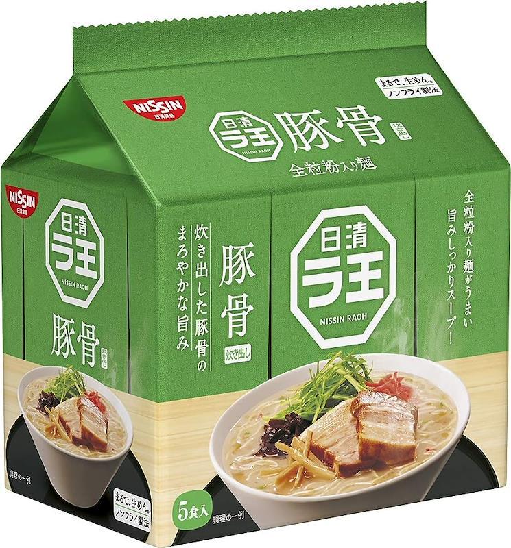 日清 - 「拉王」豚骨味拉麵