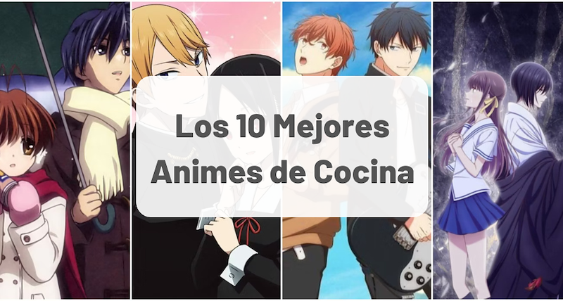 Los 10 Mejores Animes de Cocina