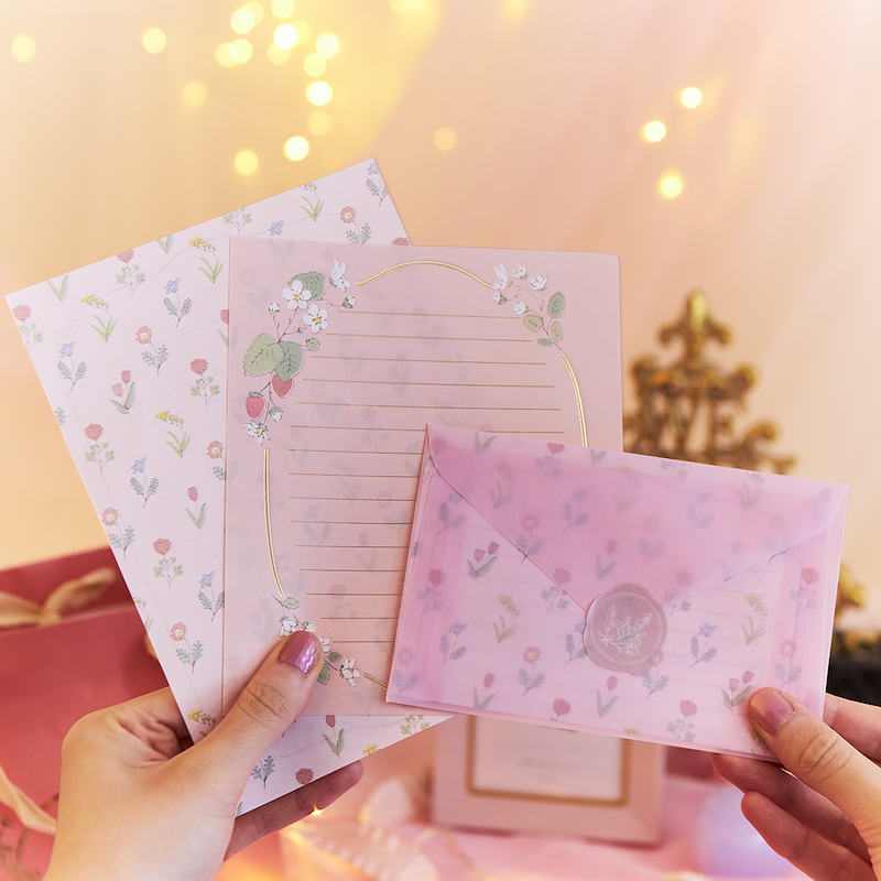 Pinkmas Stationery - December 2024