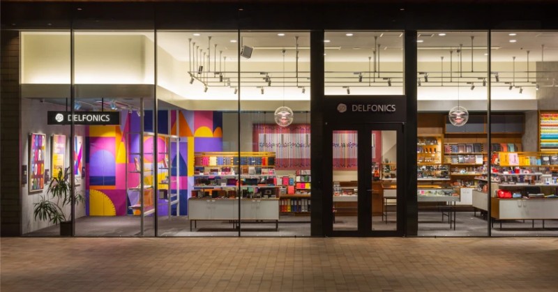 Delfonics stationery shop exterior