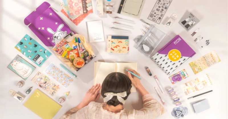 ZenPop stationery journaling experience