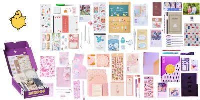 ZenPop stationery awards winner type items pens notebooks stickers washi