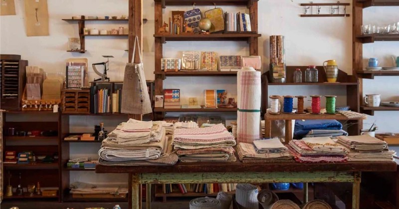 charkha stationery shop interior