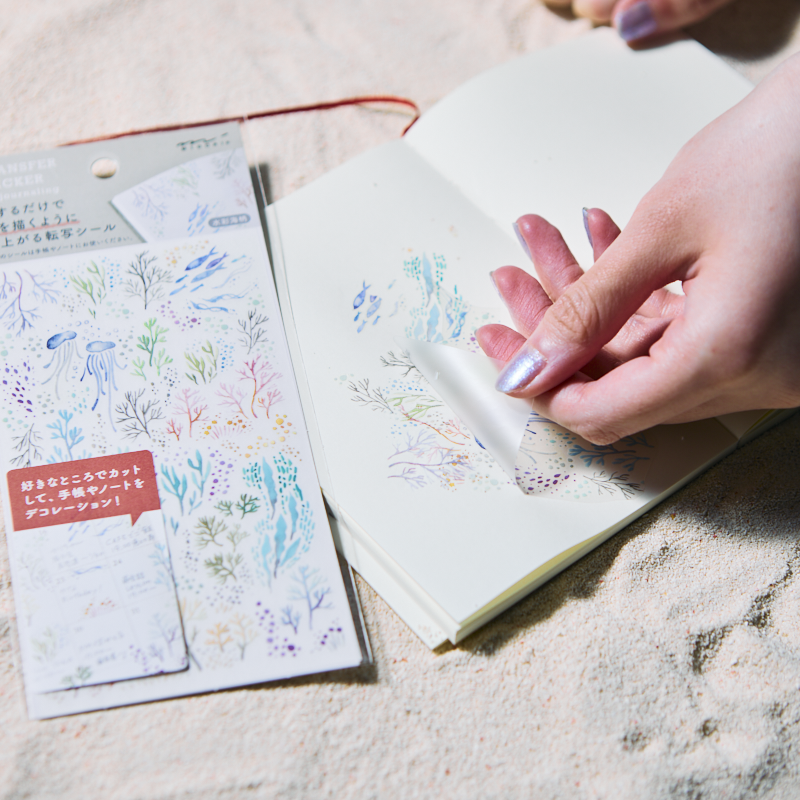 Midori - Coral Transfer Stickers