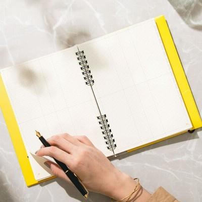 A5 size notebook