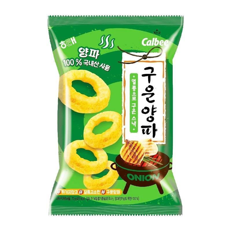 Calbee onion rings