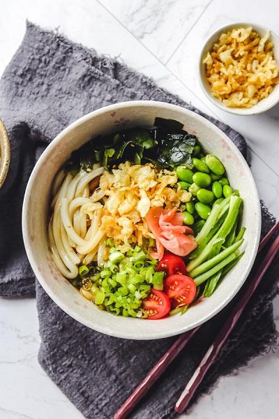 Cold Tanuki Udon