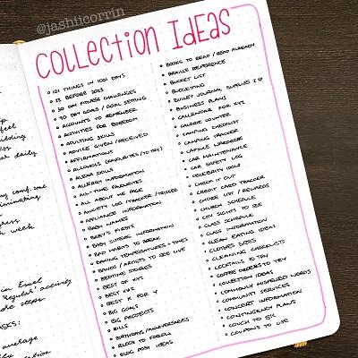 Create Collections that Align with Your Goals