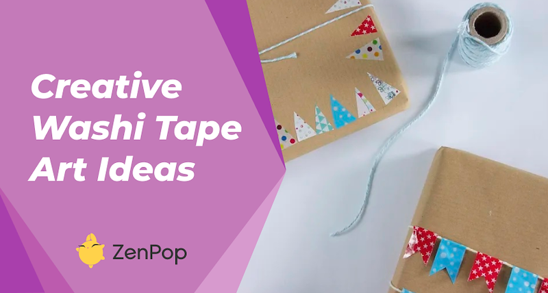 20 Creative Washi Tape Art Ideas