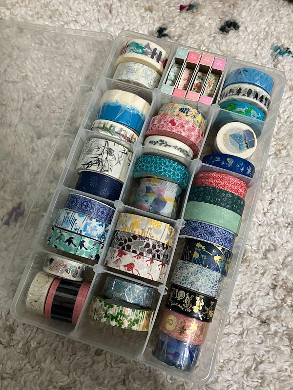 Denise's washi tape collection