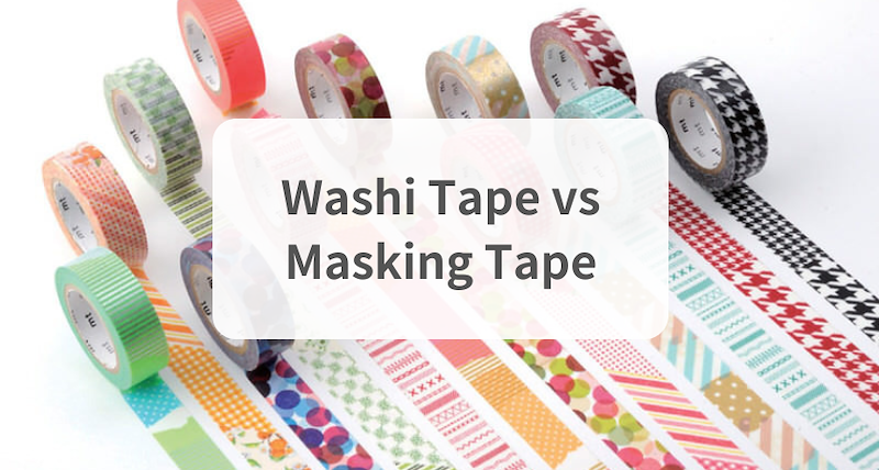 What is the difference between Washi Tape and Masking Tape?