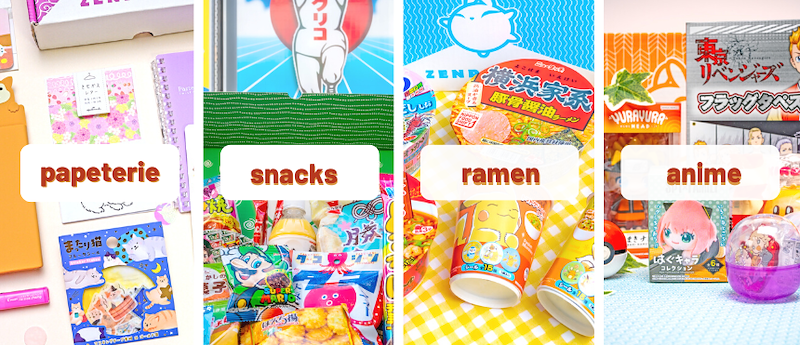 ZenPop - Les meilleures box surprises du Japon ! Ramen, snacks