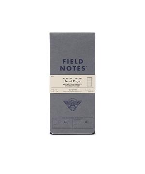 Field Notes FRONT PAGE Reporter's Notebook