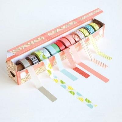 Foil Packaging with Washi  Tape