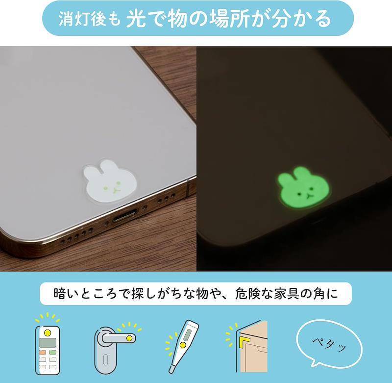 Glow-in-the-Dark Icon Stickers (Sakura Craypas)