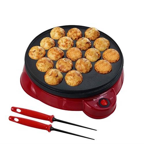 Health and Home Multifunction Grill with Takoyaki Maker