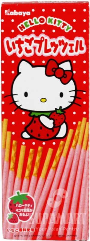 Hello Kitty Strawberry Biscuit Sticks