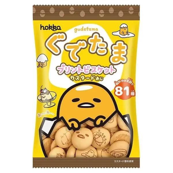 Hokka Gudetama Custard Biscuits