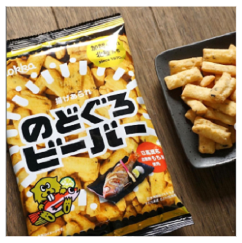 Hokka Nodoguro Beaver Rice Snacks