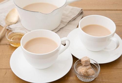 Hokkaido Milk tea in a cup