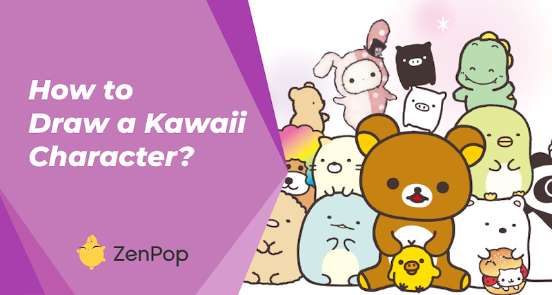 How to draw a Kawaii character?
