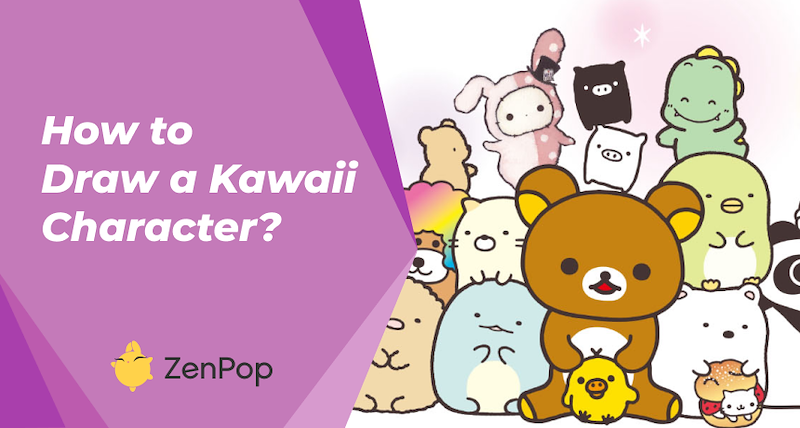 Guide to Drawing Kawaii Characters : Part 1 : How to Draw Kawaii