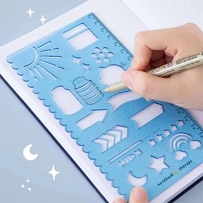 How to Use Bullet Journal Stencils