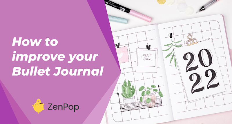 10 ways to improve your bullet journal
