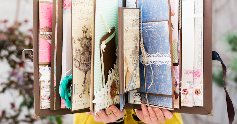 How to make a scrapbook (step-by-step)