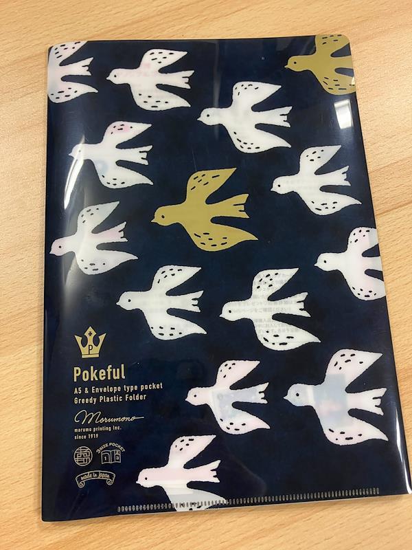 MARUMO Printing Pokeful A5 & Envelop Pocket Folder