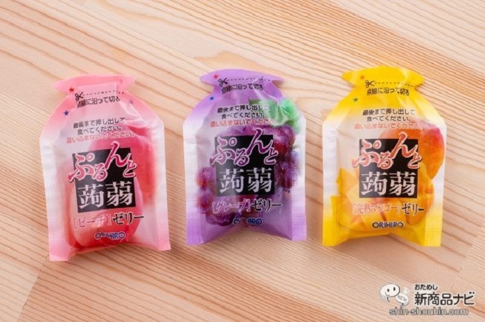 Japanese Konjac Fruit Jelly