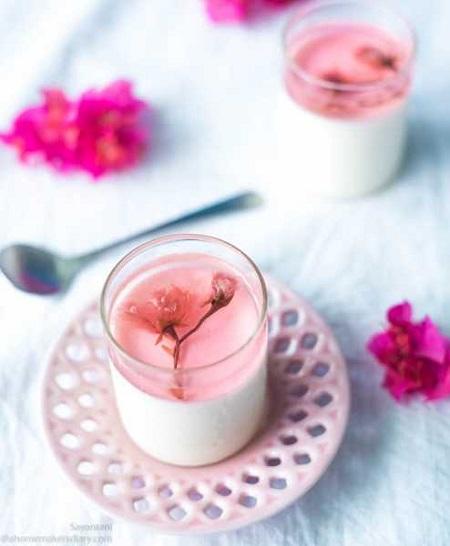 Sakura Milk Pudding