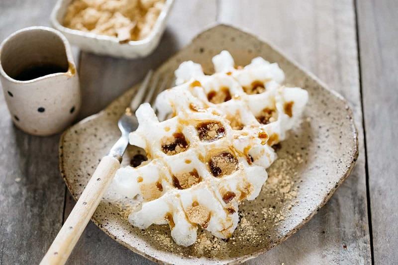 Japanese Mochi Waffle