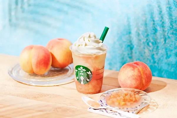 Starbucks Japan Peach Frappuccino