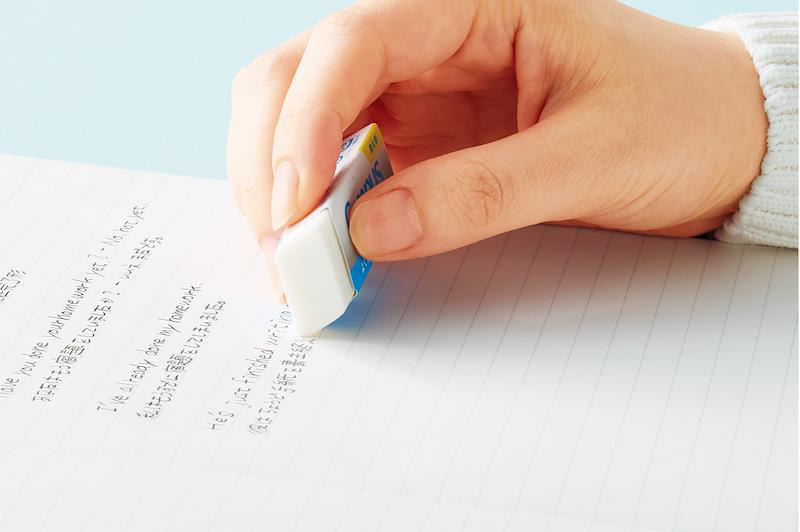 KOKUYO — Campus “Erases Well Yet Hard to Break” Eraser showcase