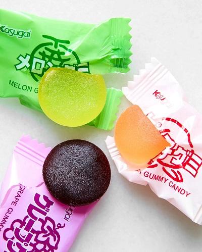 Bonbon japonais au kiwi - KASUGAI