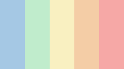 Kawaii Color Palette