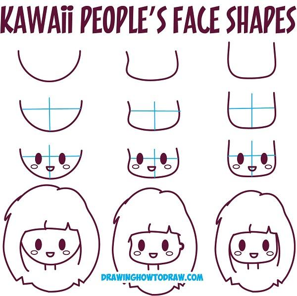 How to Draw Cute (KAWAII) Characters 