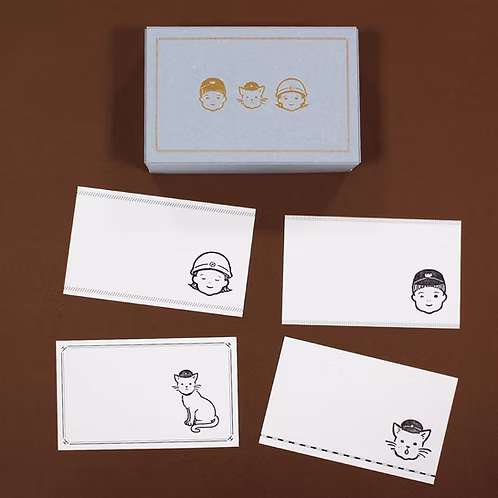 Kodomo Tetsudo Boxed Memo Cards (Kumpel)