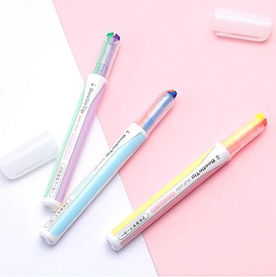 Kokuyo Beetle Tip Dual Color Highlighter