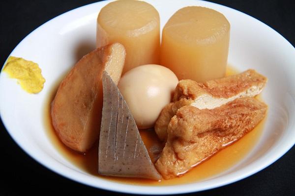 Konnyaku in Oden