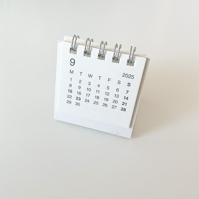 MUJI Desktop Mini Calendar