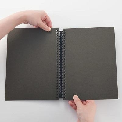 MUJI Loose Leaf Papers & Kraft Cover Binder