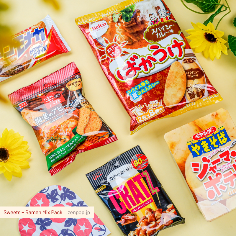 ZenPop's Ramen and Sweets Mix Pack: Summer Breeze