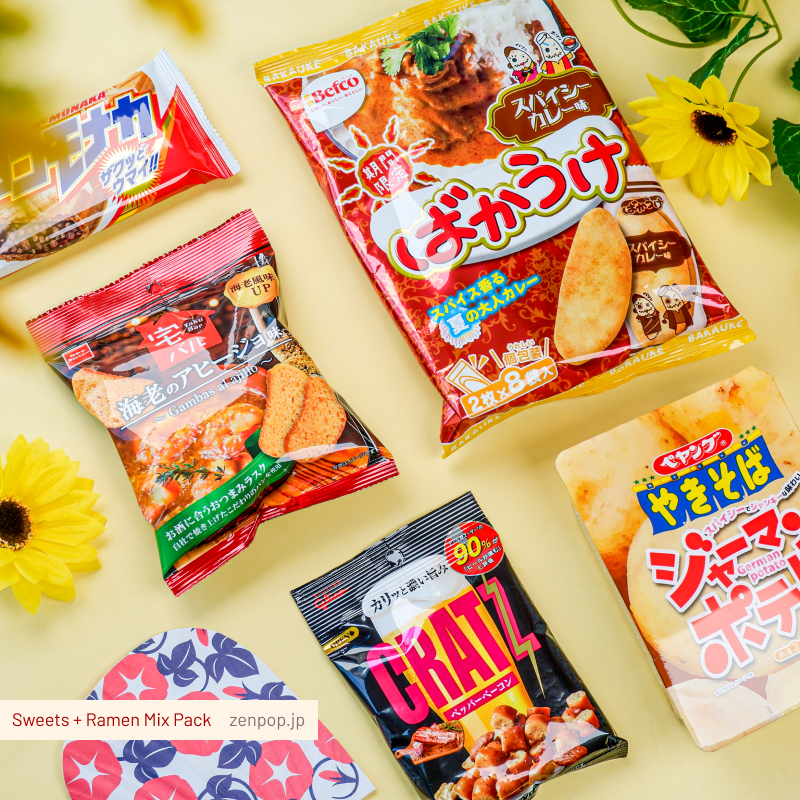 ZenPop's Ramen and Sweets Mix Pack: Brise d'été