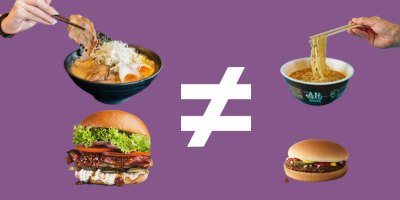 restaurant food vs fast food