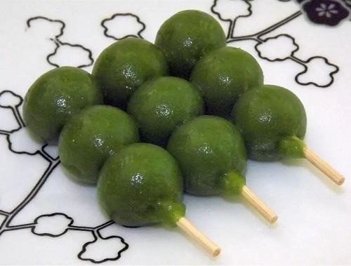 Mini Matcha Dango