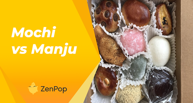 What is the Difference Between Mochi and Manju?