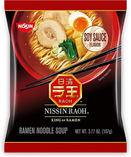 Nissin Raoh Soy Sauce Ramen