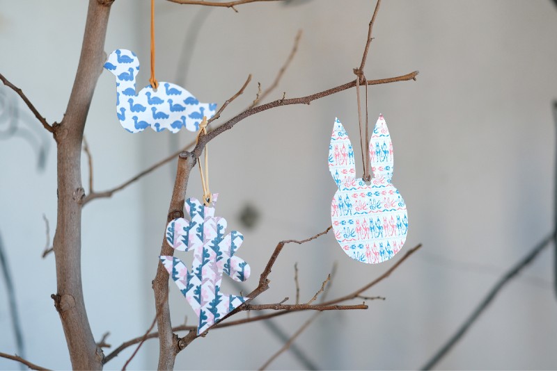 Washi Tape Outline Figures